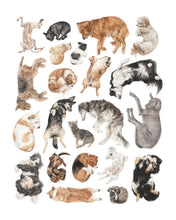 Load image into Gallery viewer, Sleeping Dog Collage No. 1 DIGITAL DOWNLOAD