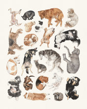 Load image into Gallery viewer, Sleeping Dog Collage No. 1 DIGITAL DOWNLOAD